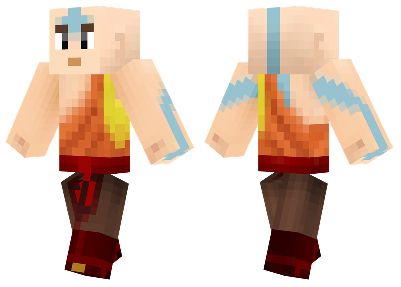 Aang Minecraft Skins 9176