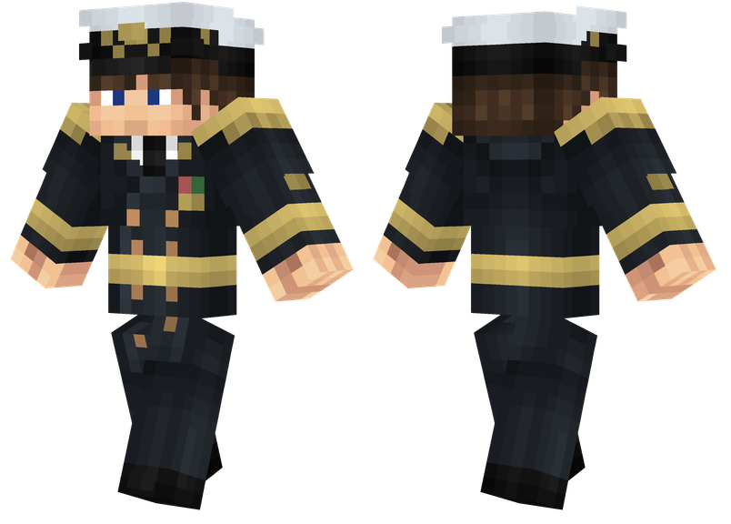 Admiral Minecraft Skins