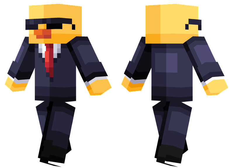 Agent Duck Minecraft Skins