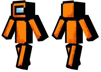 Among Us (Orange) | Minecraft Skins