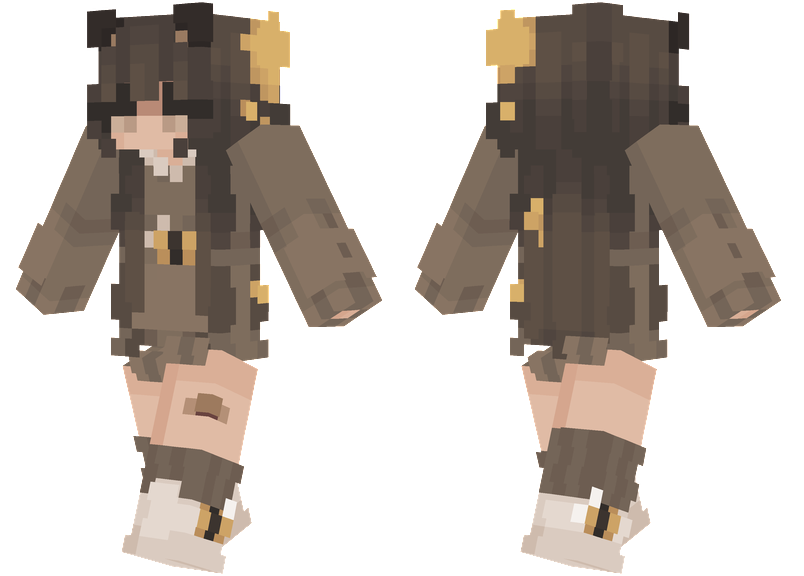 Bee Girl Minecraft Skins