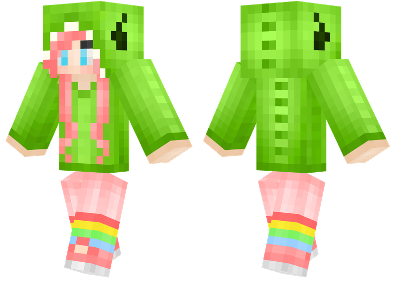 Dino Girl | Minecraft Skins