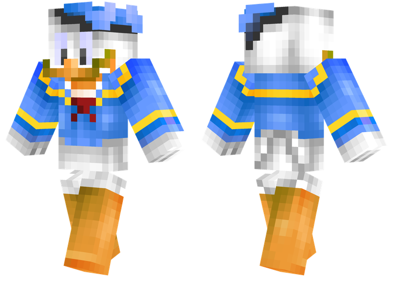 Donald Duck Minecraft Skins