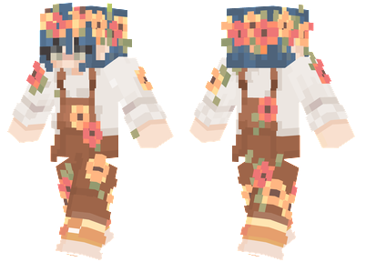 Floral Overalls