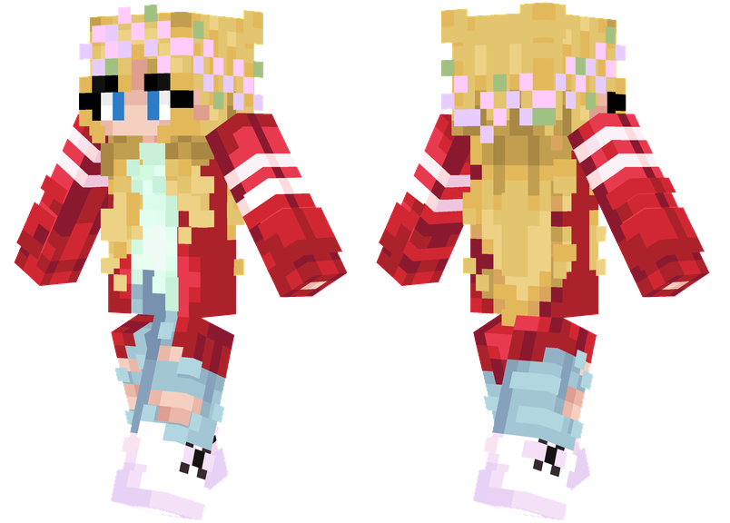 Flower Vibes Minecraft Skins 8200