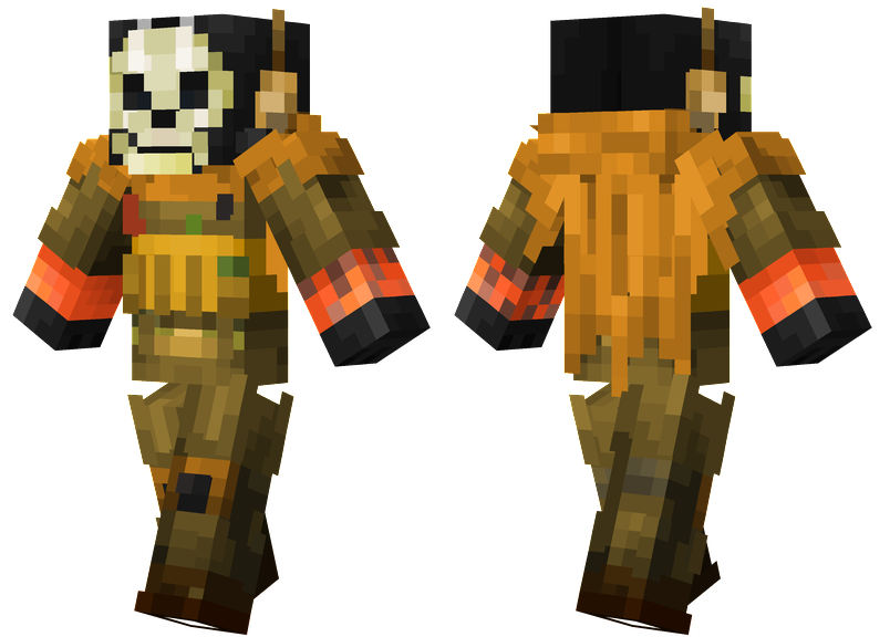 Ghost skin minecraft