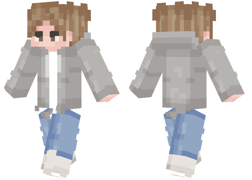 Grey Jacket | Minecraft Skins