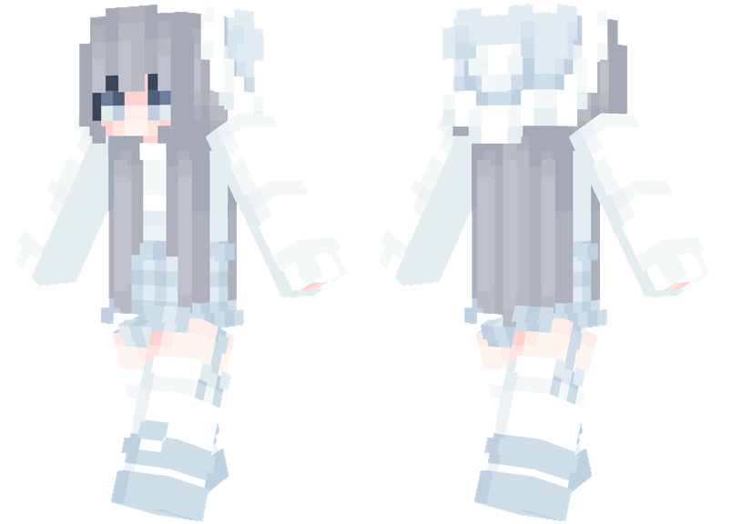 Ice Girl Minecraft Skins 