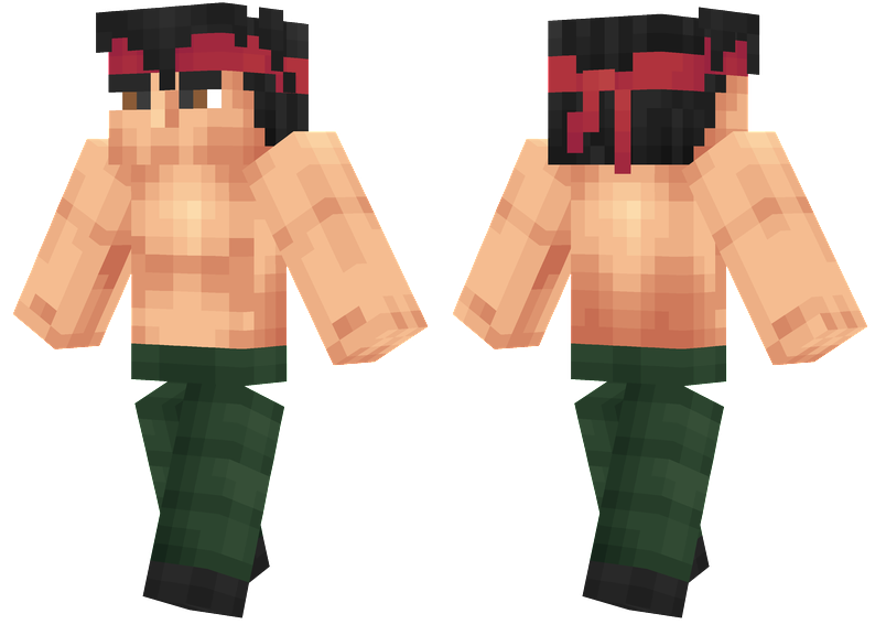 John Rambo Minecraft Skins 2224