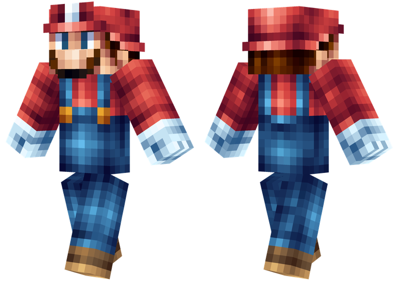 Mario Minecraft Skins