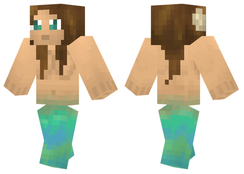 Mermaid Minecraft Skins 