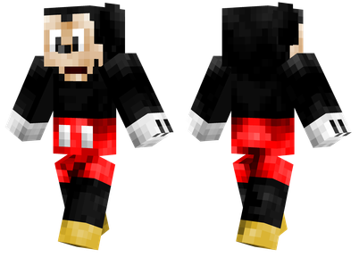 Minecraft Skins Mickey Mouse Clubhouse Classic Cartoon Character For  Minecraft 