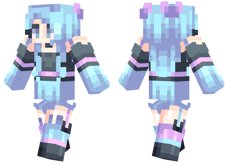 Pastel Blue | Minecraft Skins