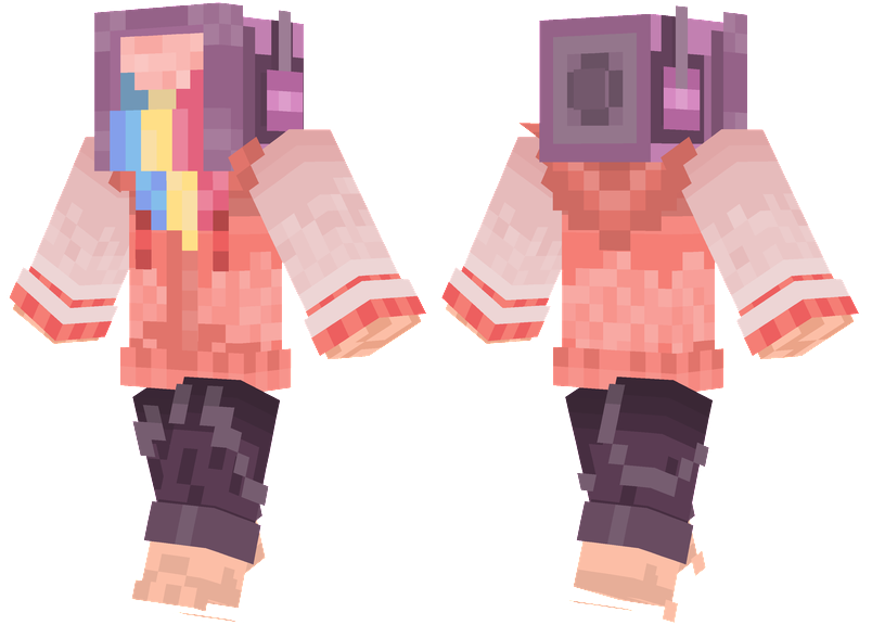 Pastel Tv Minecraft Skins - tv head in roblox