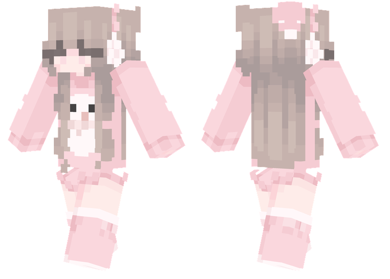 Pink Snowman | Minecraft Skins