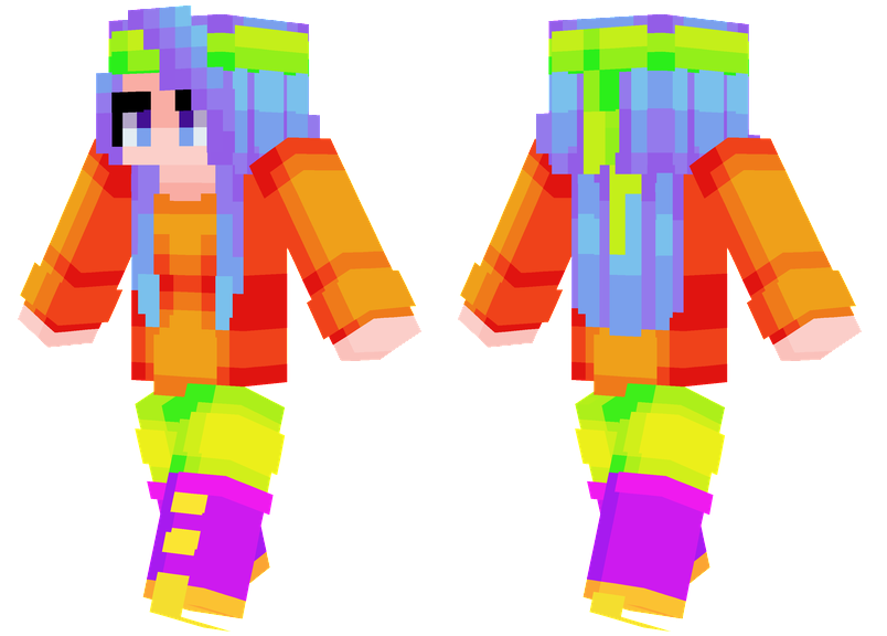 Queen Of Colour Minecraft Skins