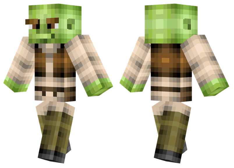 Shrek Minecraft Skins