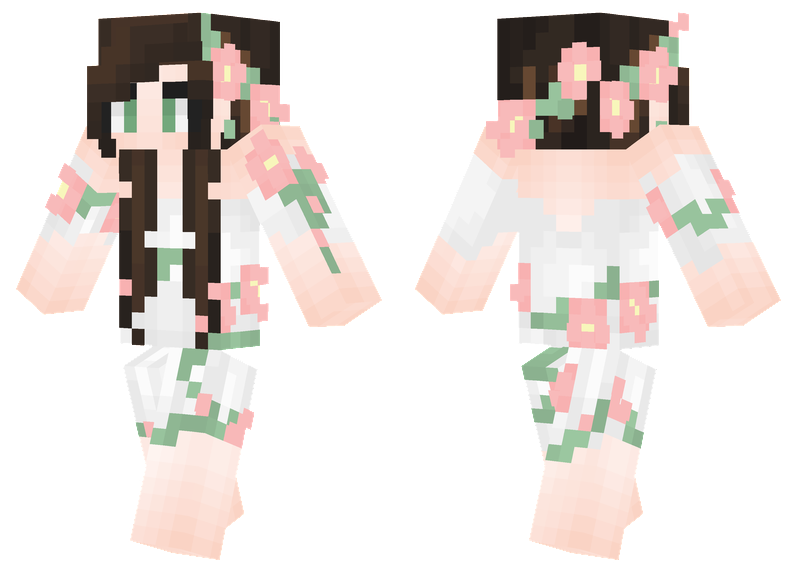 Spring Dress Minecraft Skins 0821