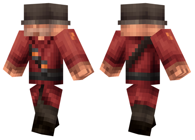 Скины тф2. Soldier tf2 Minecraft Skin. Солдат tf2 скин майнкрафт. Team Fortress 2 Minecraft Skin.