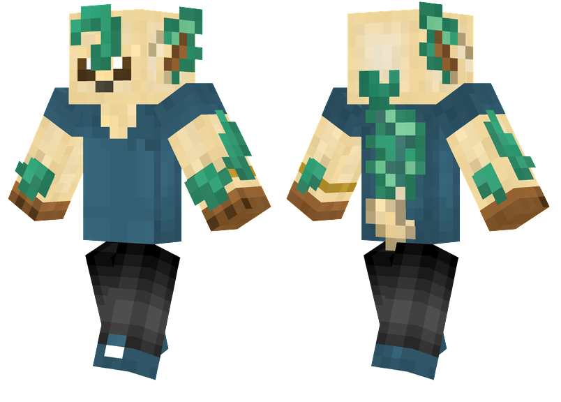 T Shirt Leafeon Minecraft Skins 6725