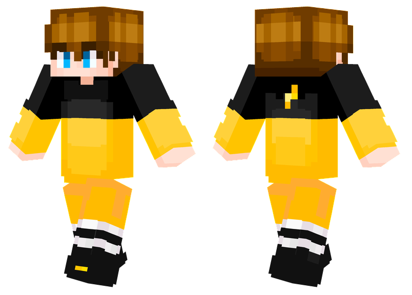 Yellow Boy Minecraft Skins