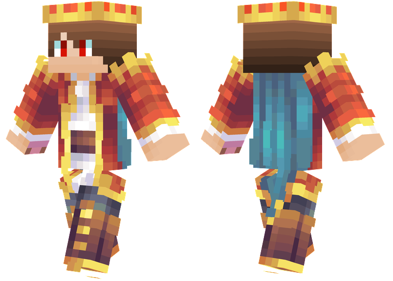 Skin minecraft king