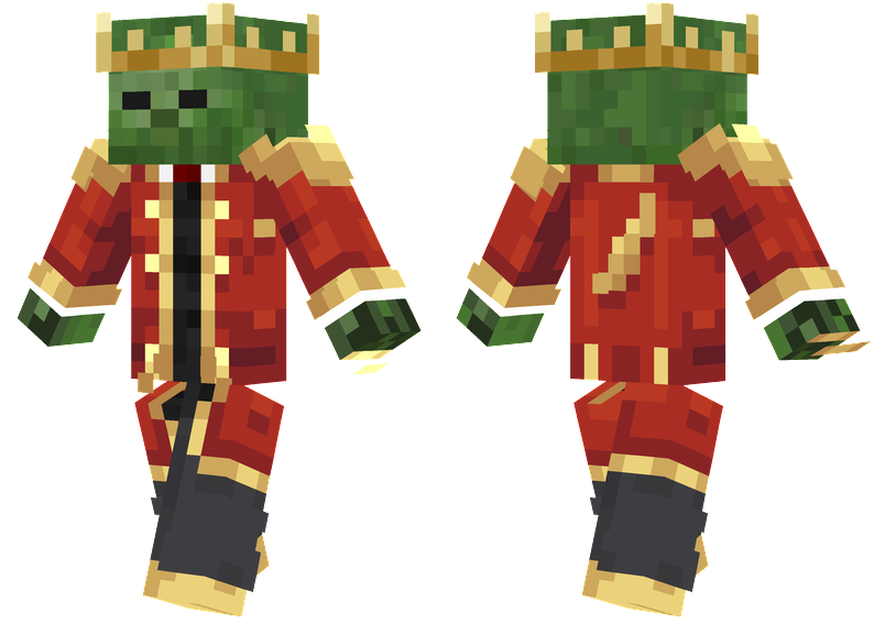 Zombie King Minecraft Skins 3849