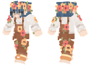 Floral Overalls